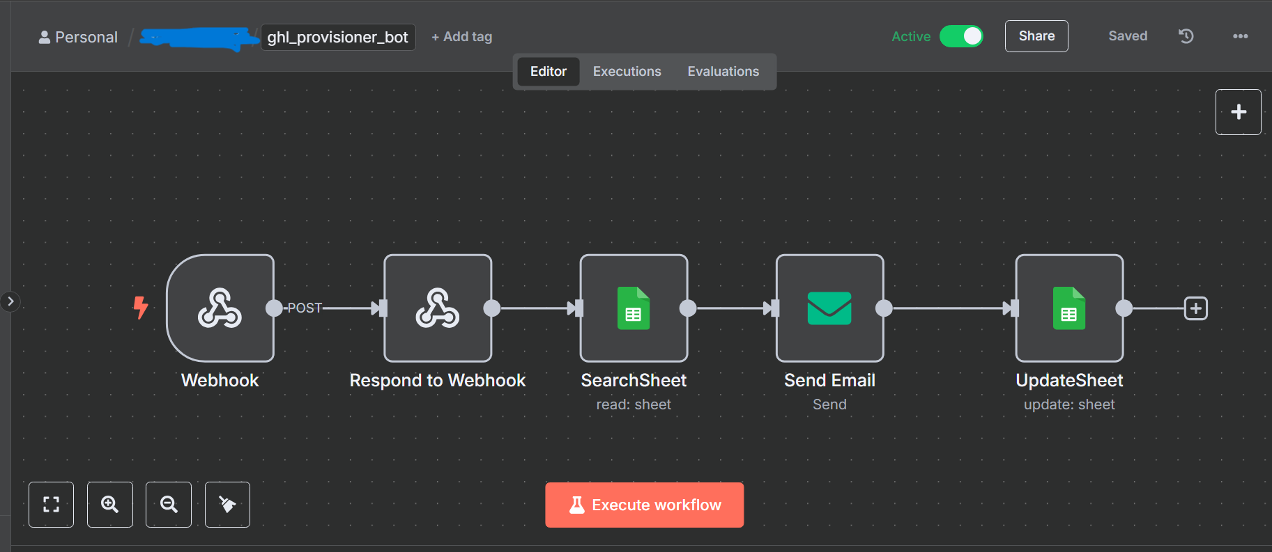n8n workflow example